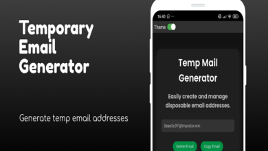 Generate Temp Email​