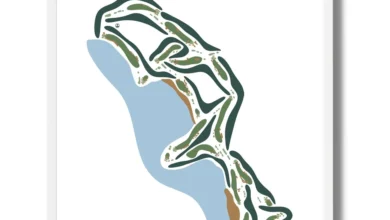 Golf Course Print