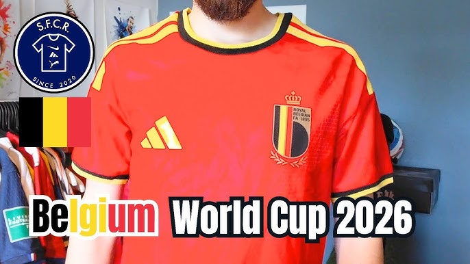 Belgium 2026 World Cup Jersey