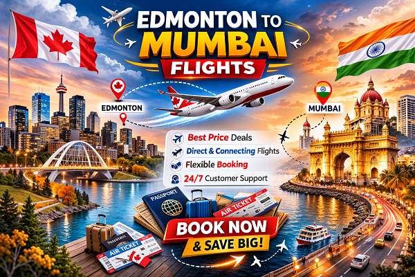 Edmonton to Mumbai Flights