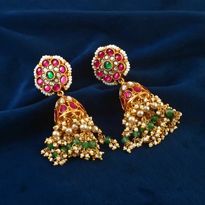 Heavy Kundan Earrings