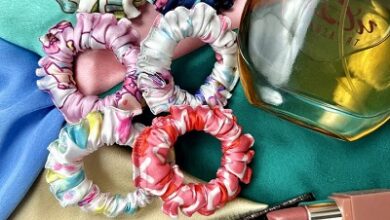 Silk Satin Scrunchies