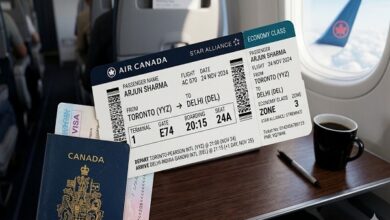 Canada to India Flight Ticket