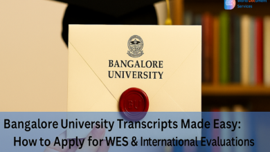 Bangalore University Transcript
