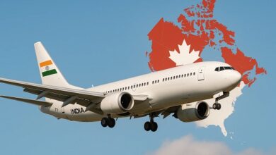 Ticket to India from Canada