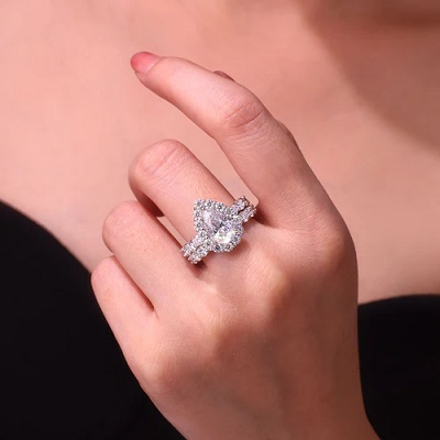 Moissanite Eternity Bands