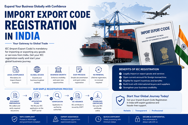 Import Export Code Registration in India