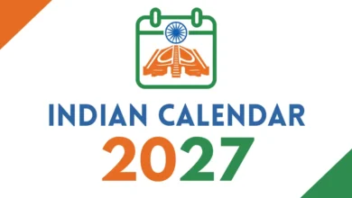 2027 Calendar with holidays