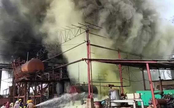 Major Fire Incident on Sambalpur