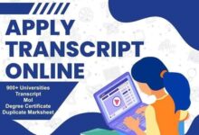 Apply for Transcript Online
