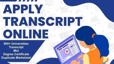 Apply for Transcript Online
