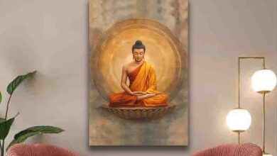 Buddha Canvas Painting