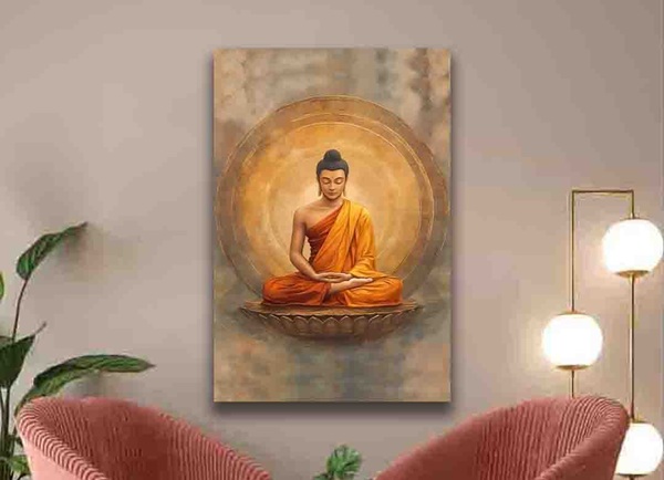 Buddha Canvas Painting