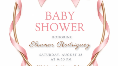 Traditional Baby Shower Invitation