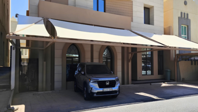 PVC Car Parking Shades