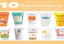 Sunscreen Without White Cast