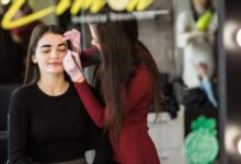 Event makeup artist