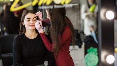 Event makeup artist